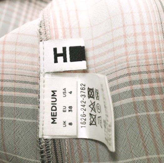 H BEAUTY&YOUTH エイチ ビューティーアンドユース 日本製 OMBRE CHECK 