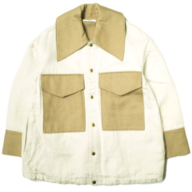 ASTRAET - ASTRAET アストラット 日本製 2ポケット スソドローコード ブルゾン 5422-299-0095 Free OFF WHITE UNITED ARROWS カバーオール ジャケット アウター【中古】【ASTRAET】 ASTRAET アストラット 日本製 2ポケット スソドローコード ブルゾン