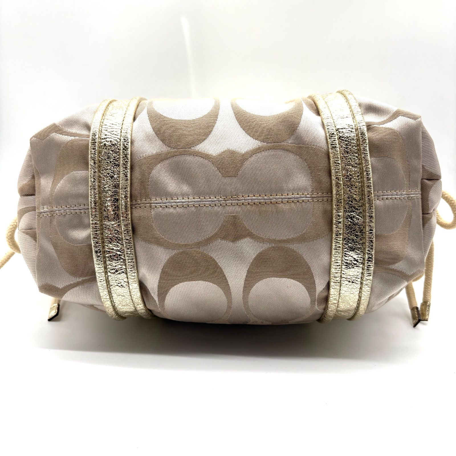 COACH y2k 2way poppy satin spotlight totebag コーチ ポピー サテン 
