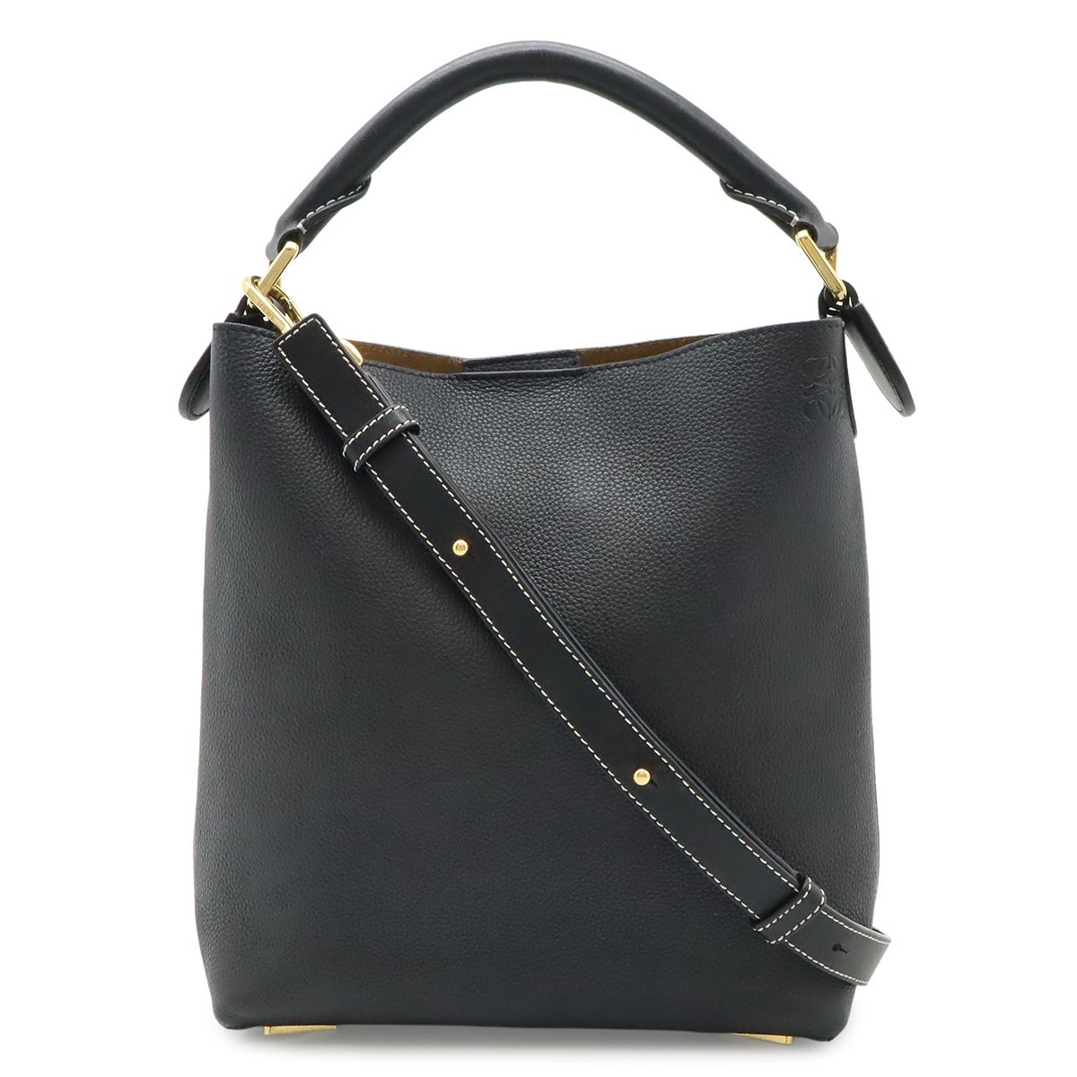 LOEWE ロエベ アナグラム Tバケット スモール ハンドバッグ 2WAY 
