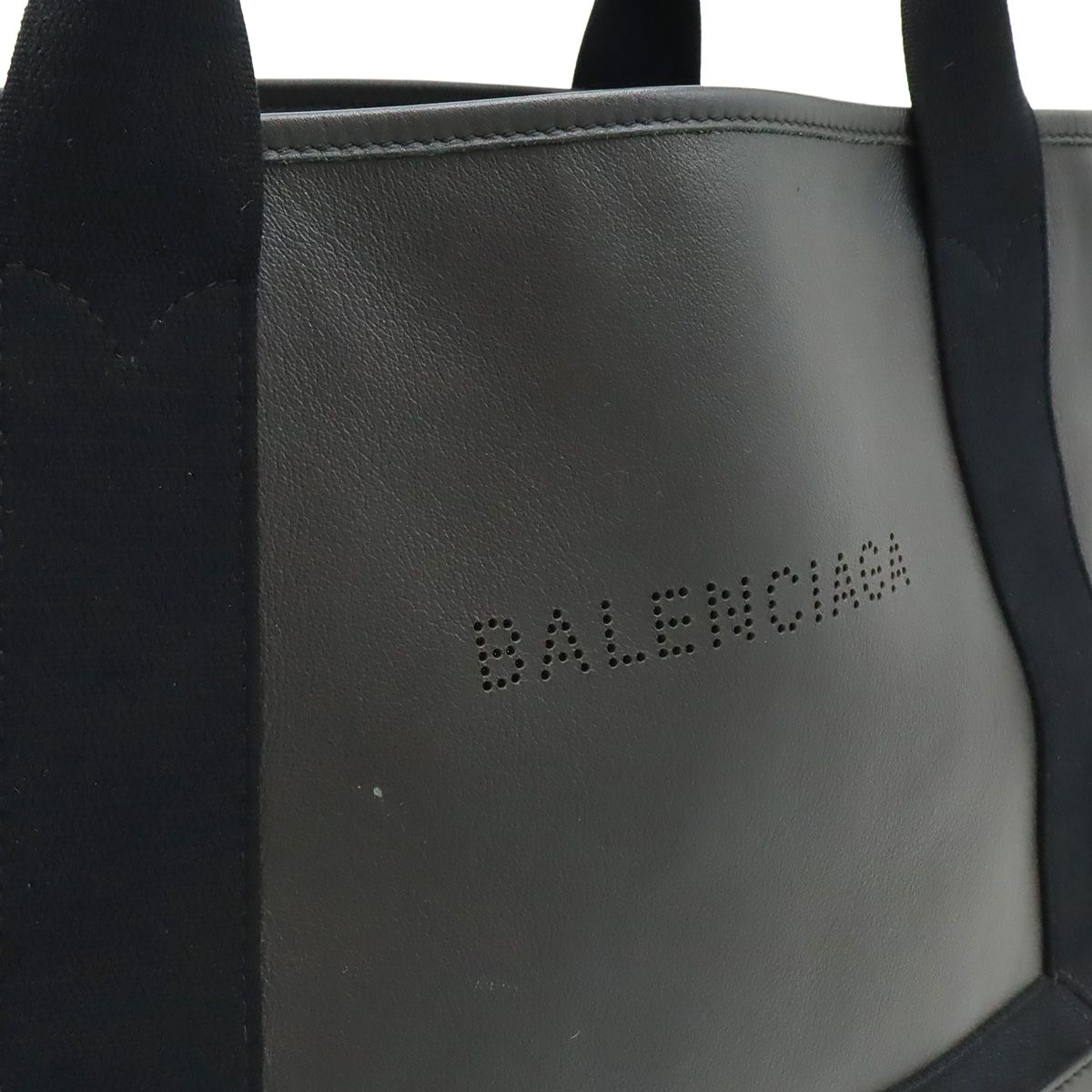 BALENCIAGA バレンシアガ ネイビーカバス S トートバッグ ハンドバッグ 