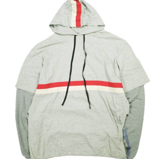 UNRAVEL PROJECT アンレーベルプロジェクト JERSEY DRAWSTRING HOODIE UNRAVEL PROJECT アンレーベルプロジェクト JERSEY DRAWSTRING HOODIE