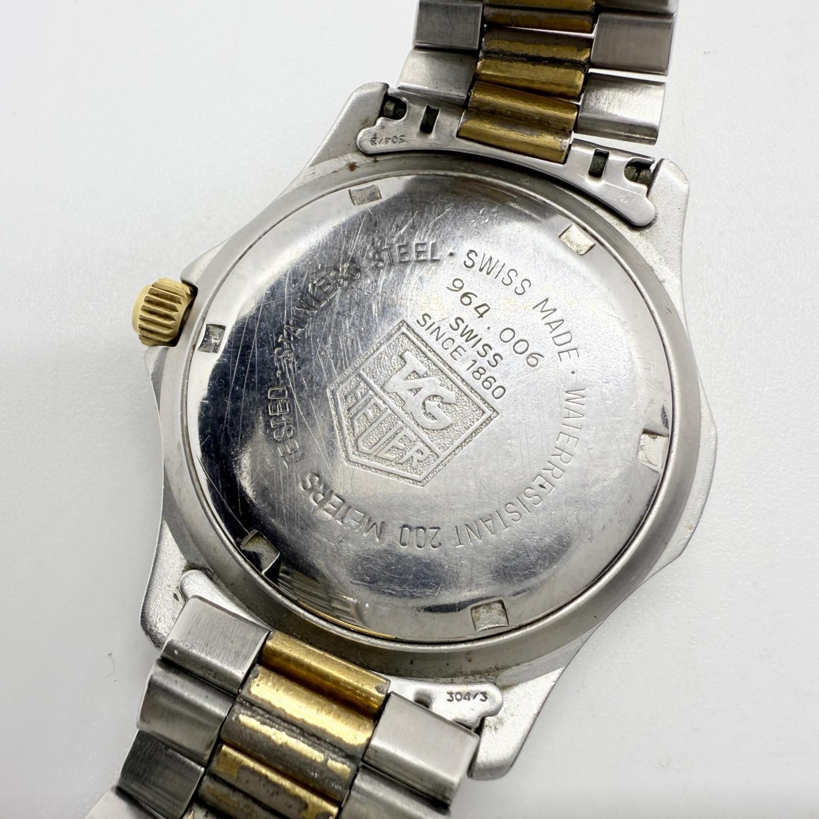 TAG HEUER タグホイヤー プロフェッショナル 964.006 ゴールド QZ 