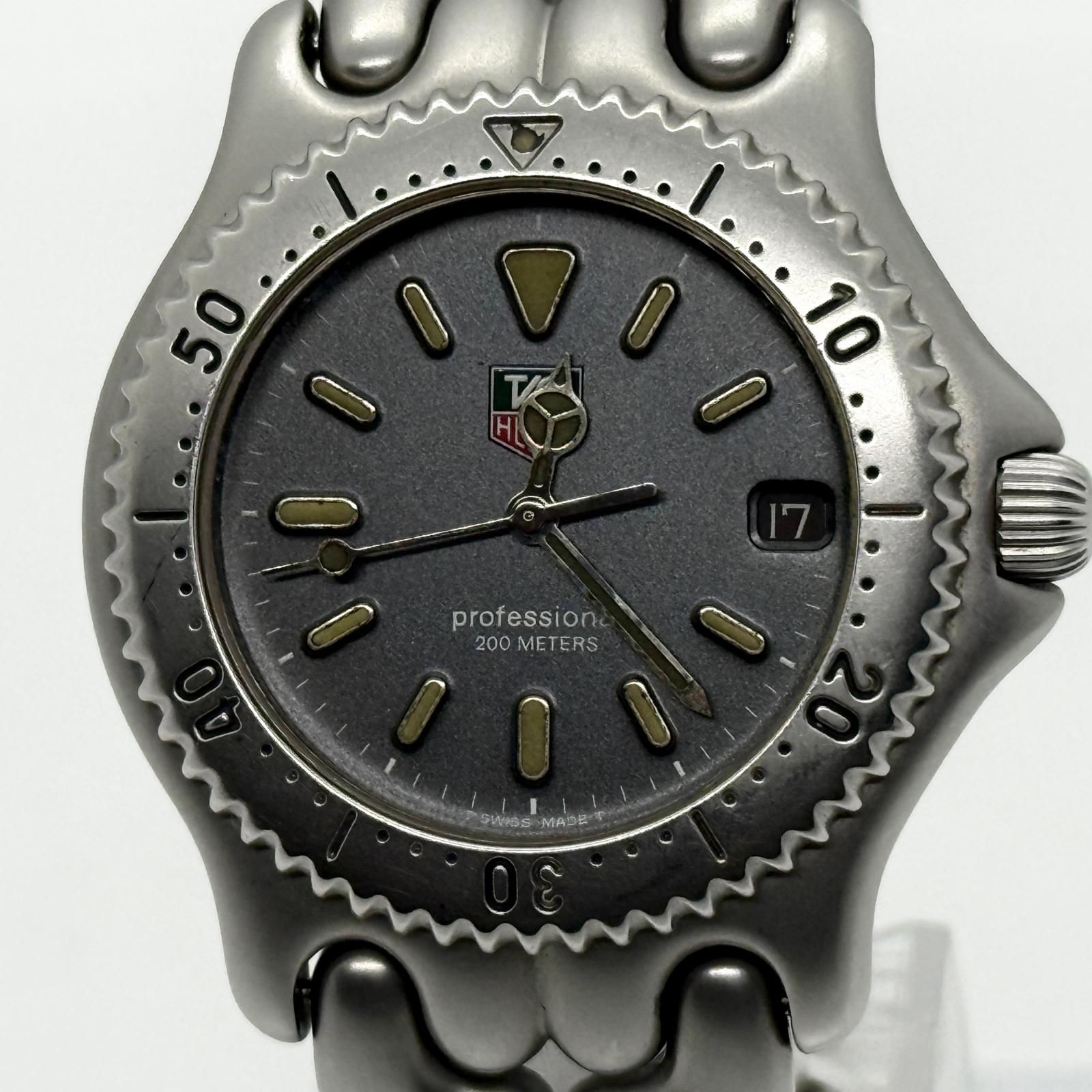 TAG HEUER タグホイヤー プロフェッショナル A53120 S99.206 グレー QZ 