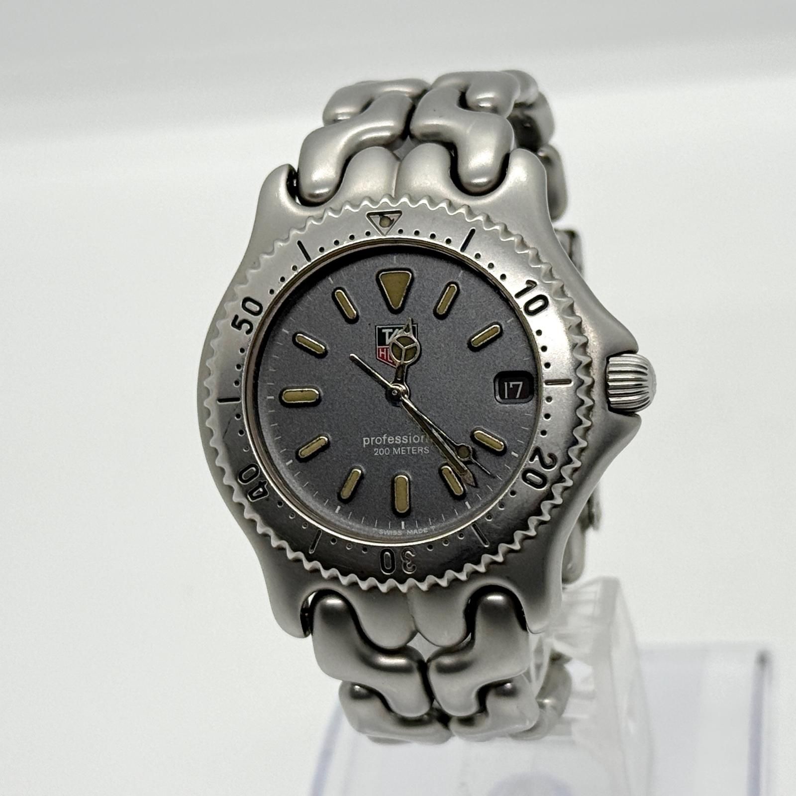 TAG HEUER タグホイヤー プロフェッショナル A53120 S99.206 グレー QZ