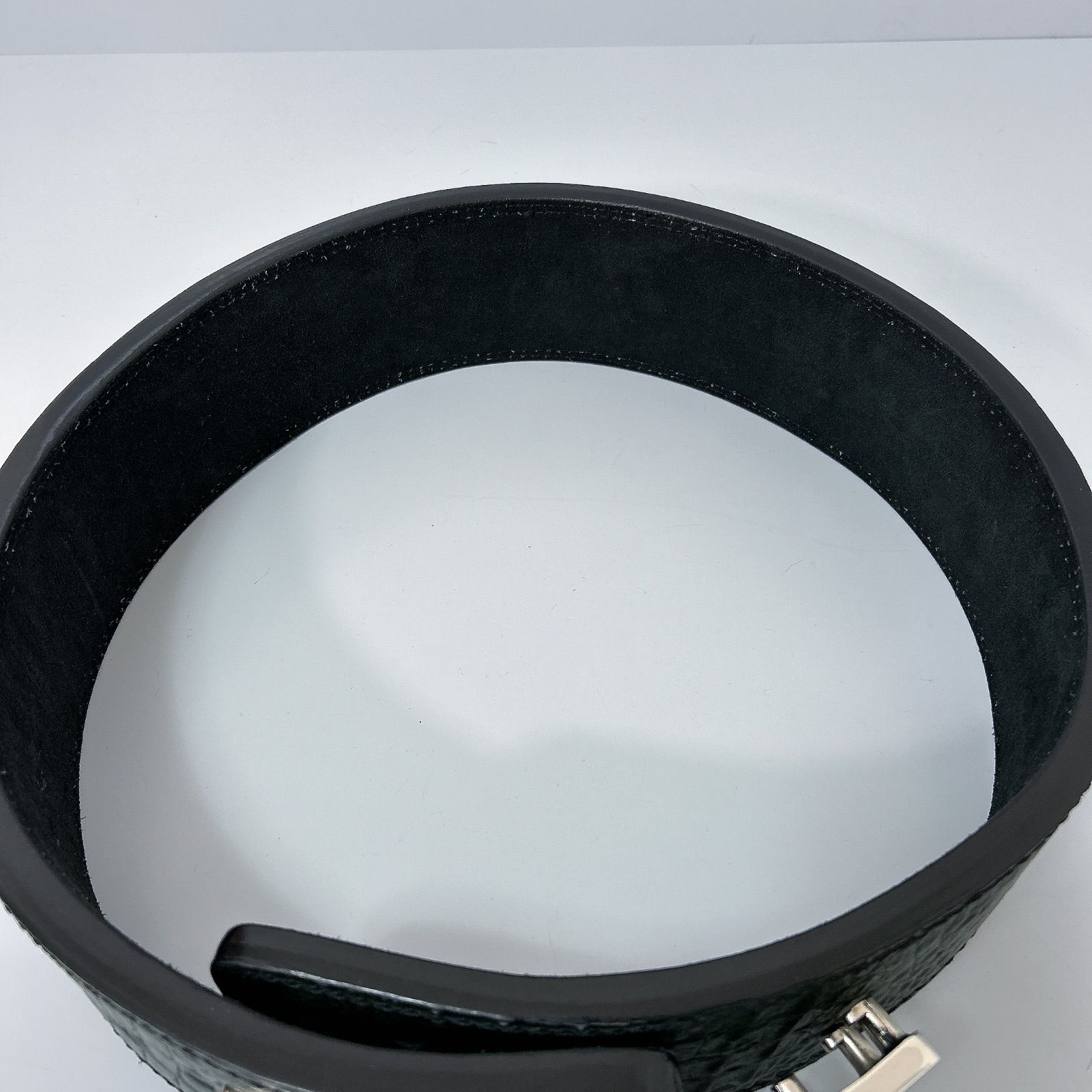 FAR EAST STRENGTH パワーベルト 3XL 13mm グリーン クロコダイル調