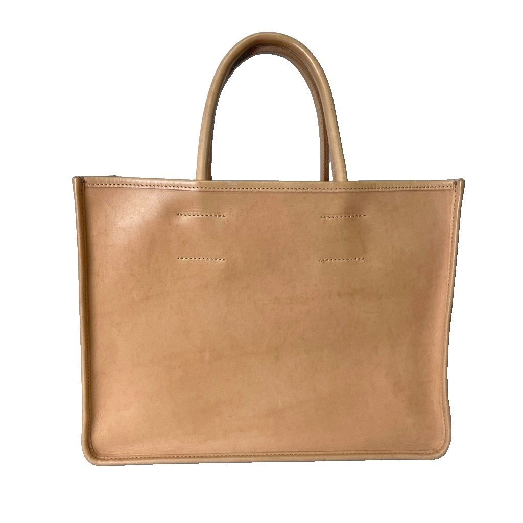 LIMITED】Leather Mini Book Bag -BLACK x CAMEL-｜ Lifestylist 