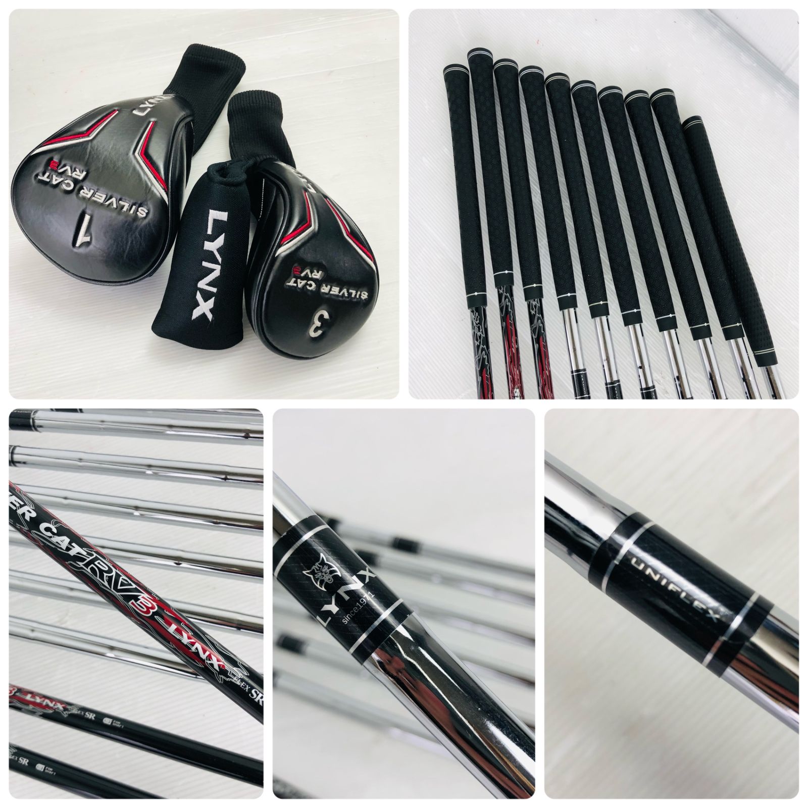 LYNX リンクス SILVER CAT RV3 シルバーキャット メンズ ゴルフ クラブ 