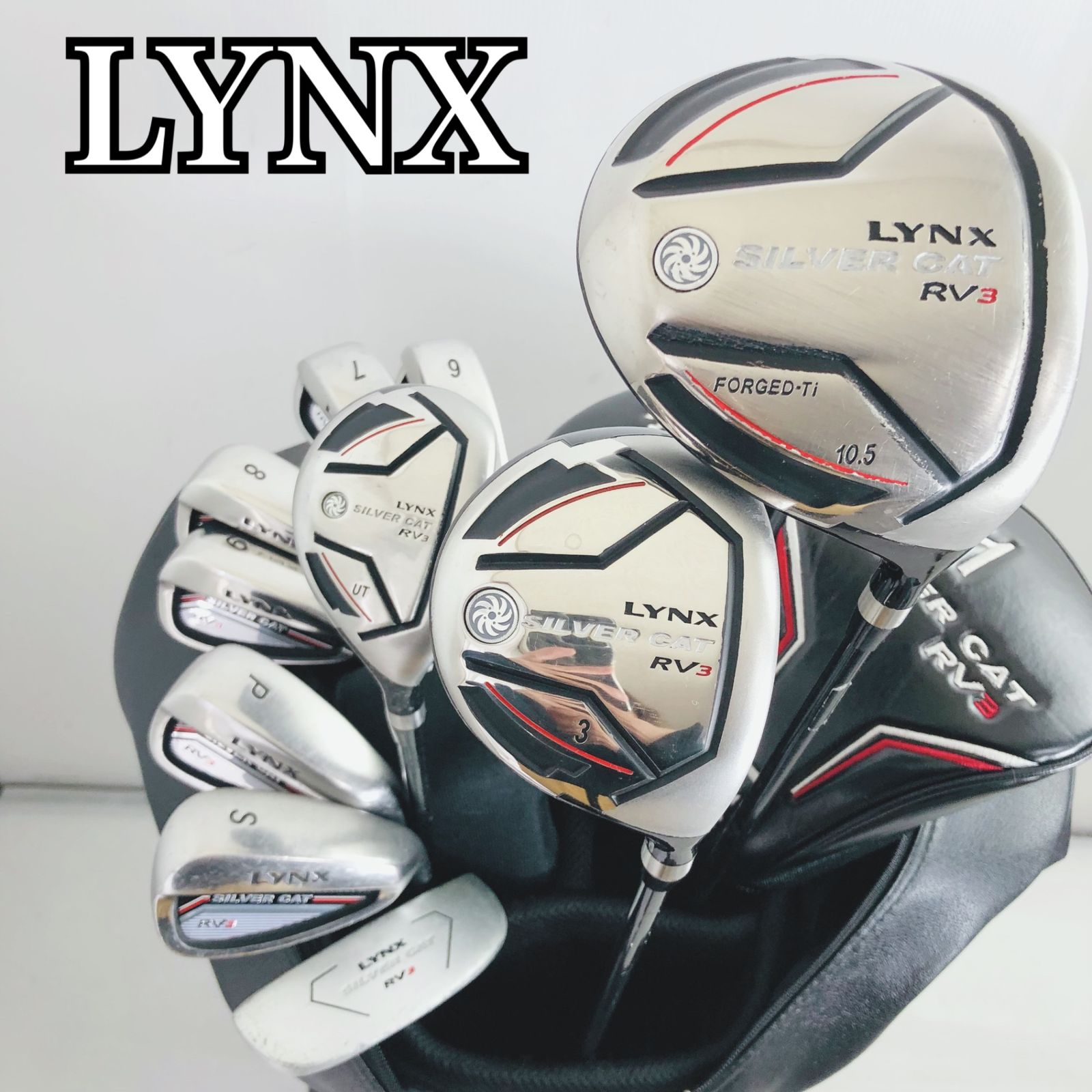 LYNX リンクス SILVER CAT RV3 シルバーキャット メンズ ゴルフ クラブ 