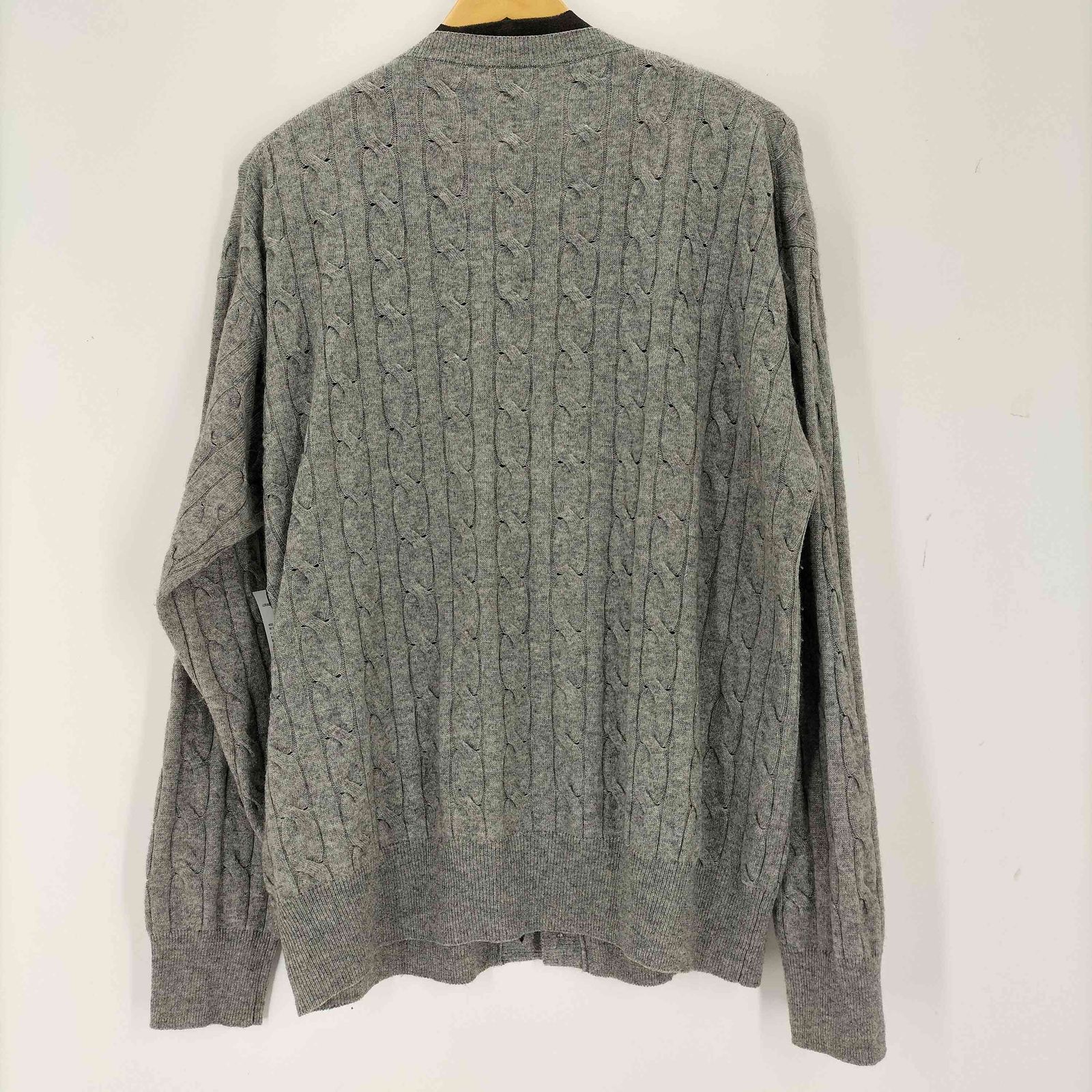 オーラリー AURALEE 24SS SUPER FINE CASHMERE SILK CABLE KNIT