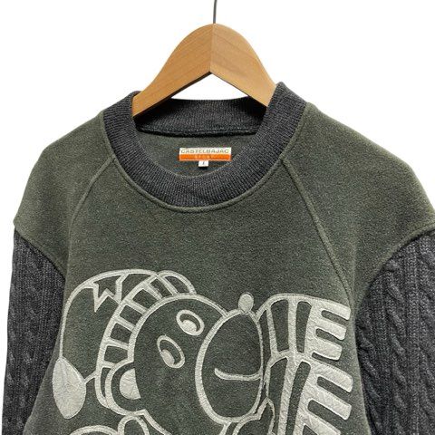 カステルバジャック CASTELBAJAC SPORTS 切り替え プルオーバーニット