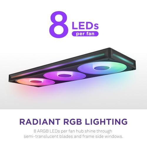 新品 NZXT F420 RGB Core Fan Black 3連 - メルカリ