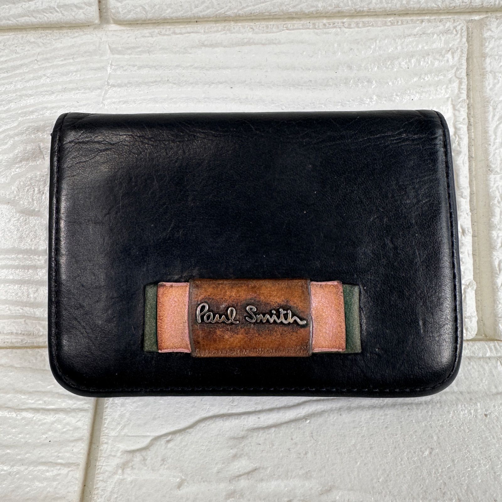 Paul Smith コードバン AW25 名刺入れ ブラック コードバン AW25 名刺