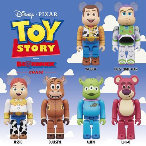 ディズニー・ピクサー ベアブリック BE@RBRICK CHASE TOY STORY