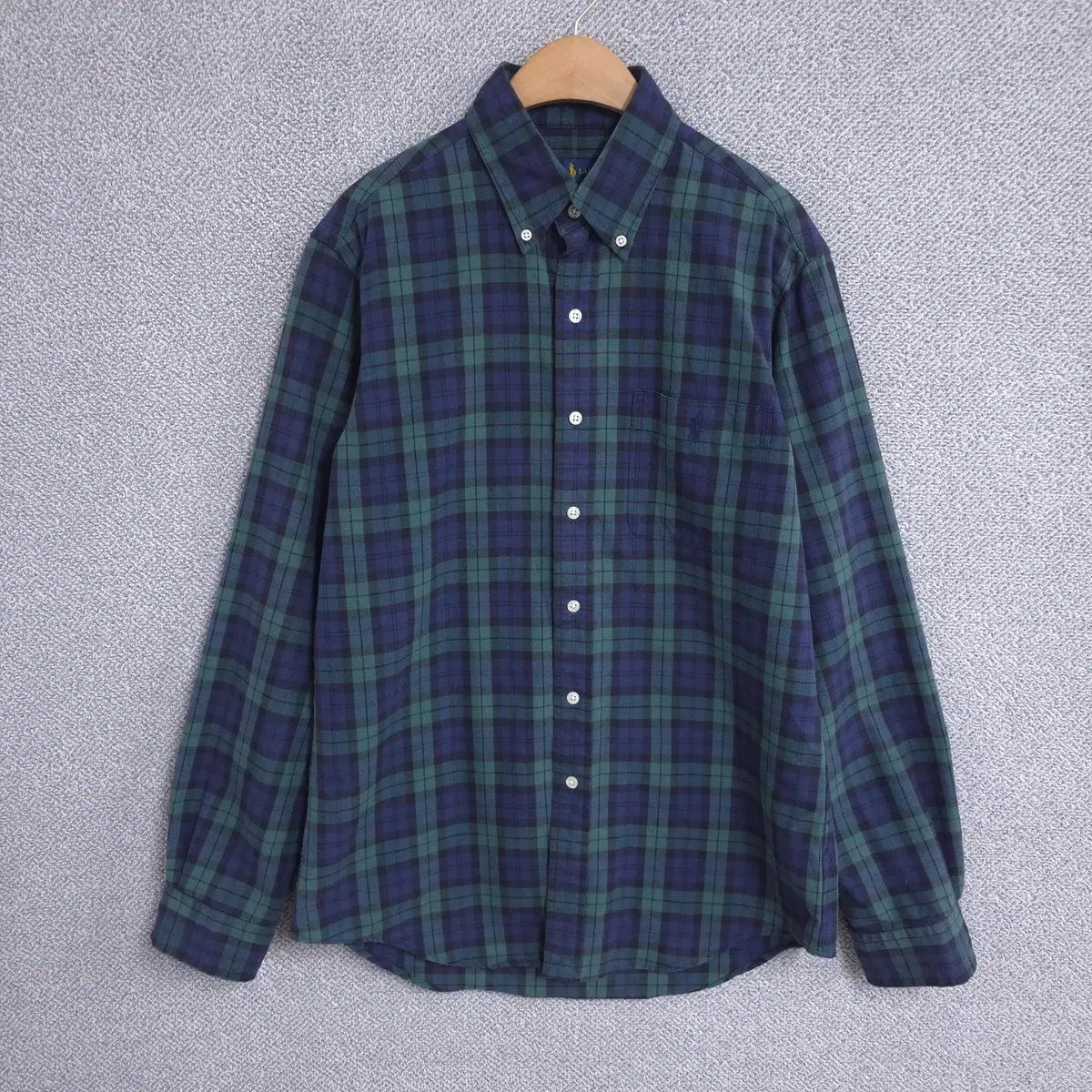 ポロ ラルフ ローレン POLO メンズ コットン CHECK 長袖 シャツ 95