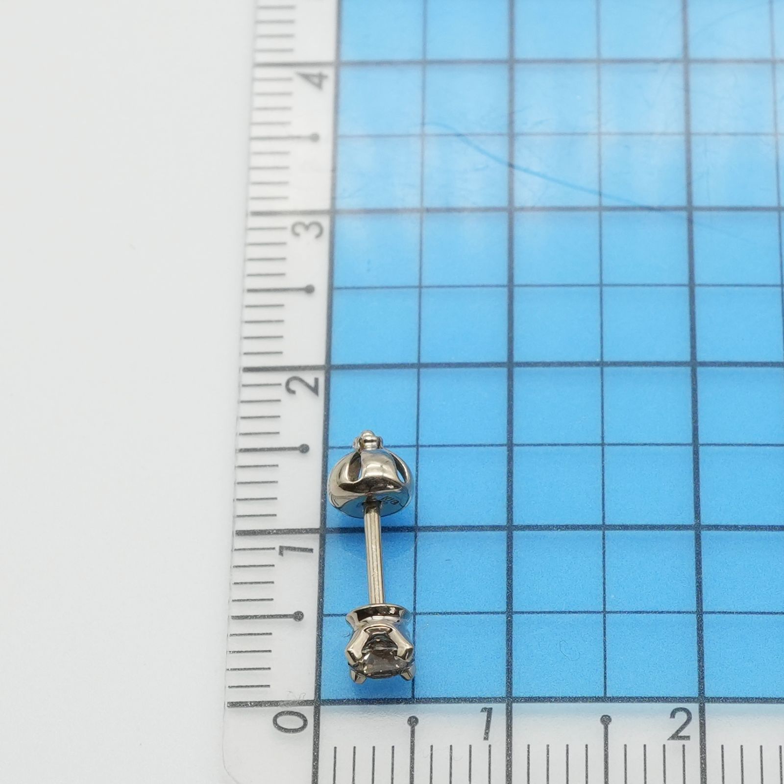 カシケイ ブラウンダイヤ K18 ピアス 0.15ct 片耳/25-2655 - メルカリ
