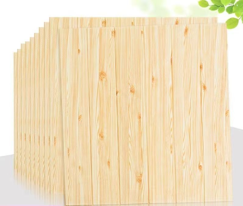 高品質 50枚セット 3D壁紙 DIY 木目調壁紙シール カビ防止 防水 汚い防止