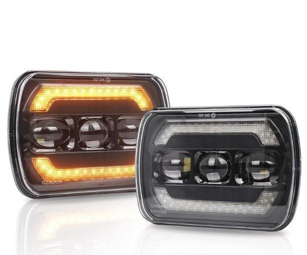 角 目 ヘッド ライト led 汎用5 7 LED ヘッドライト S13 SW20 AE86