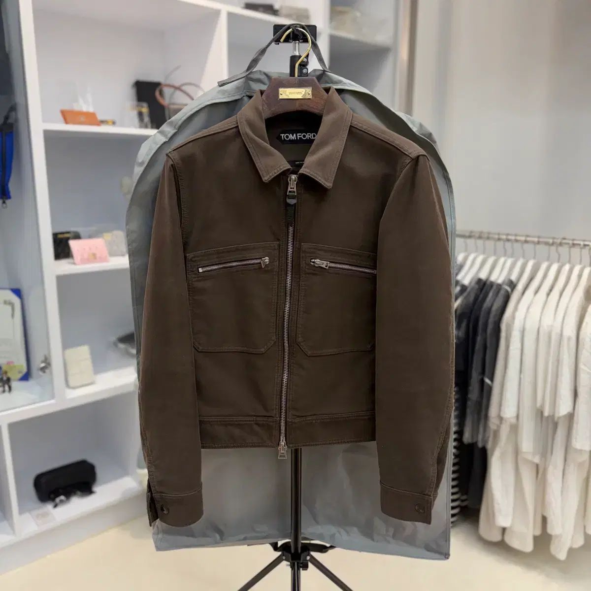 新作，大得価】 TOM FORD トムフォード コットン ブラッシュド 