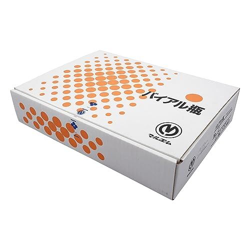 新品 マルエム バイアル瓶 NO.-2 白 100入/5-111-02