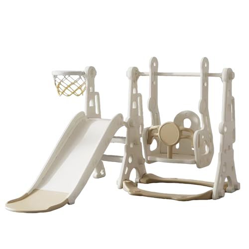 新品 OSJ 滑り台 すべり台 ブランコセット バスケットゴール ブランコ三段階調整可 室内遊具 屋内 家庭用 大型遊具 プレゼント 耐荷重40kg