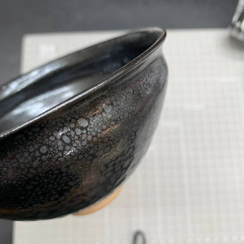 L478 茶器 茶碗 天目茶碗 八王子窯 伊藤優 和食器 八王子窯 伊藤優作