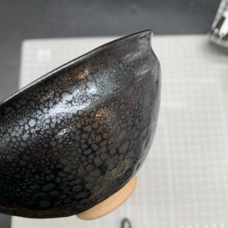 美術品・アンティーク・コレクション L478 茶器 茶碗 天目茶碗 八王子