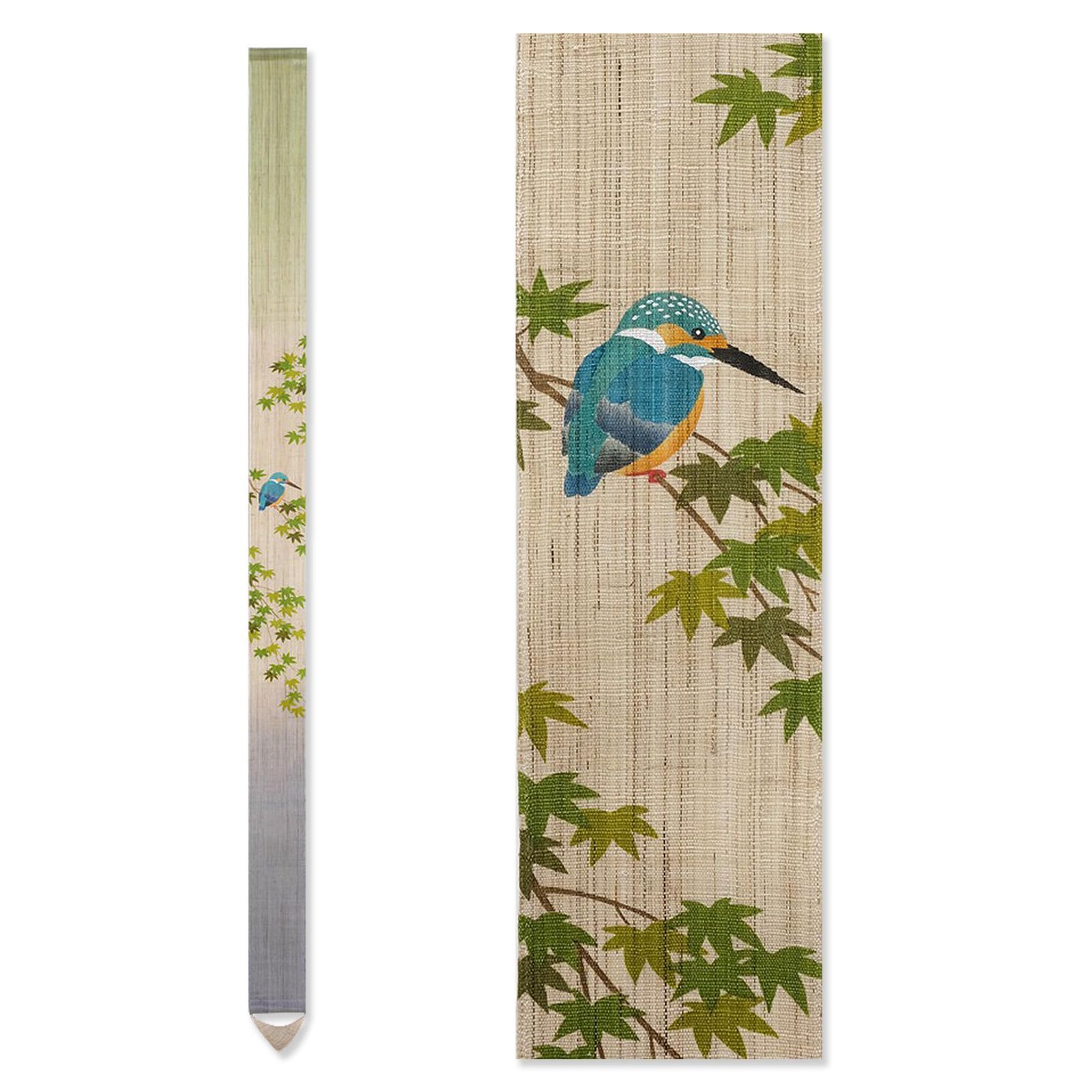 特価セール】手描き細タペストリー『川蝉』初夏 | Shop at Mercari 