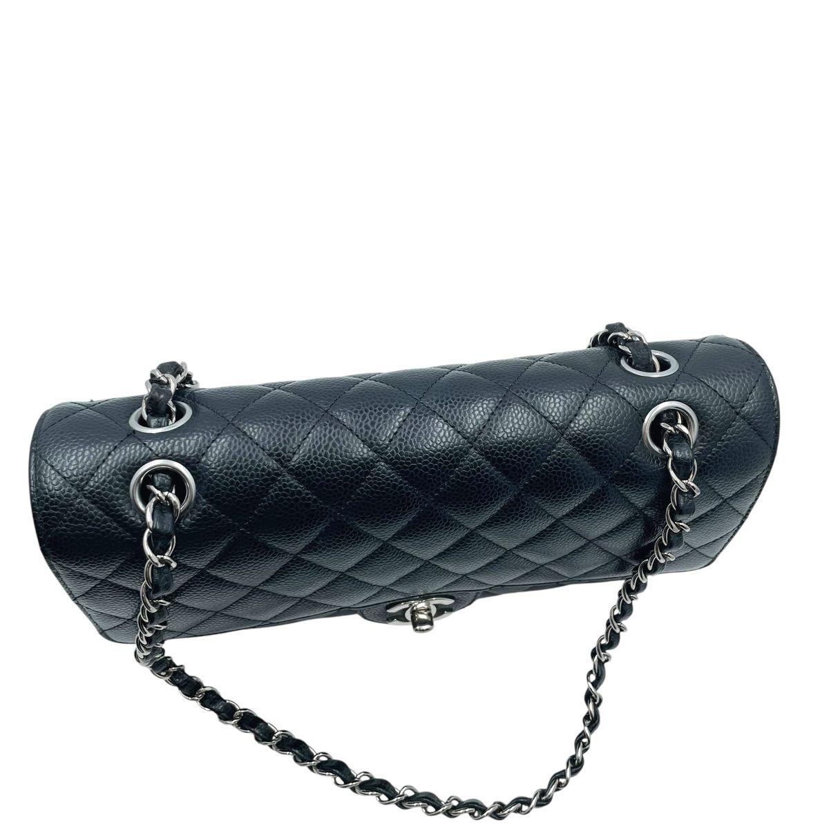 中古】 CHANEL シャネル 11.12 クラシック ハンドバッグ マトラッセ25