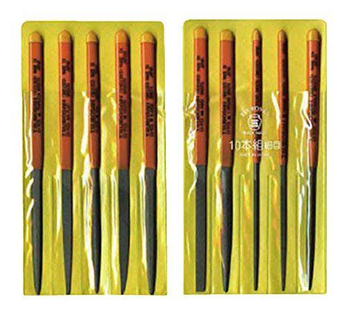 新品 ツボサン 組ヤスリセット 10本組 細目 ST01003