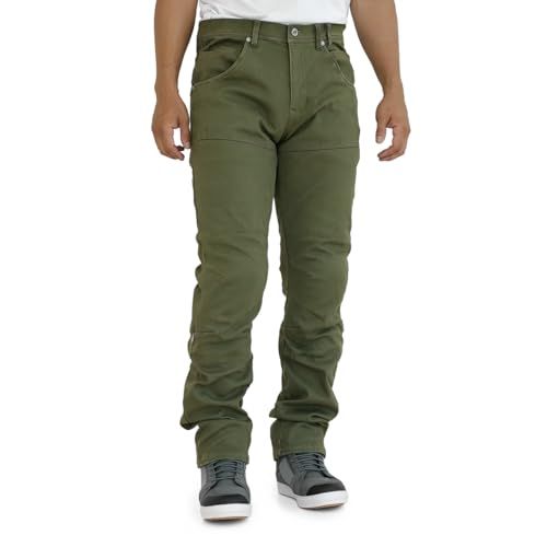 新品 [KOMINE] バイク用 パンツ WJ-936R エニグマライトプロテクトサーマルジーンズ Khaki L/32 07-936