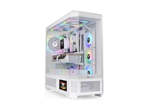 新品 Thermaltake View 600 TG Snow フルタワー PCケース CA-11H-00F6WN-00 CS9392