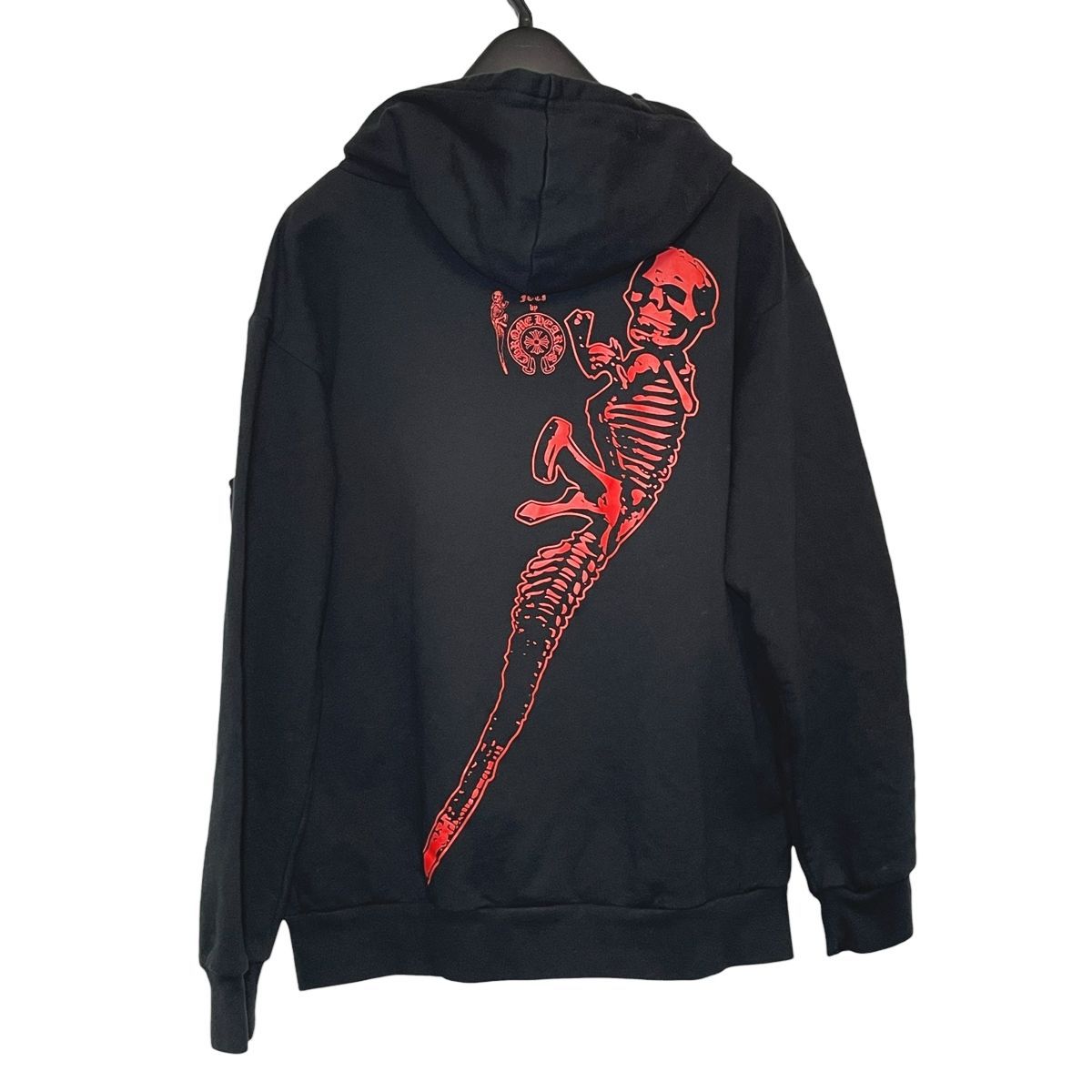 中古】 CHROME HEARTS クロムハーツ フォティ ジップアップパーカー 