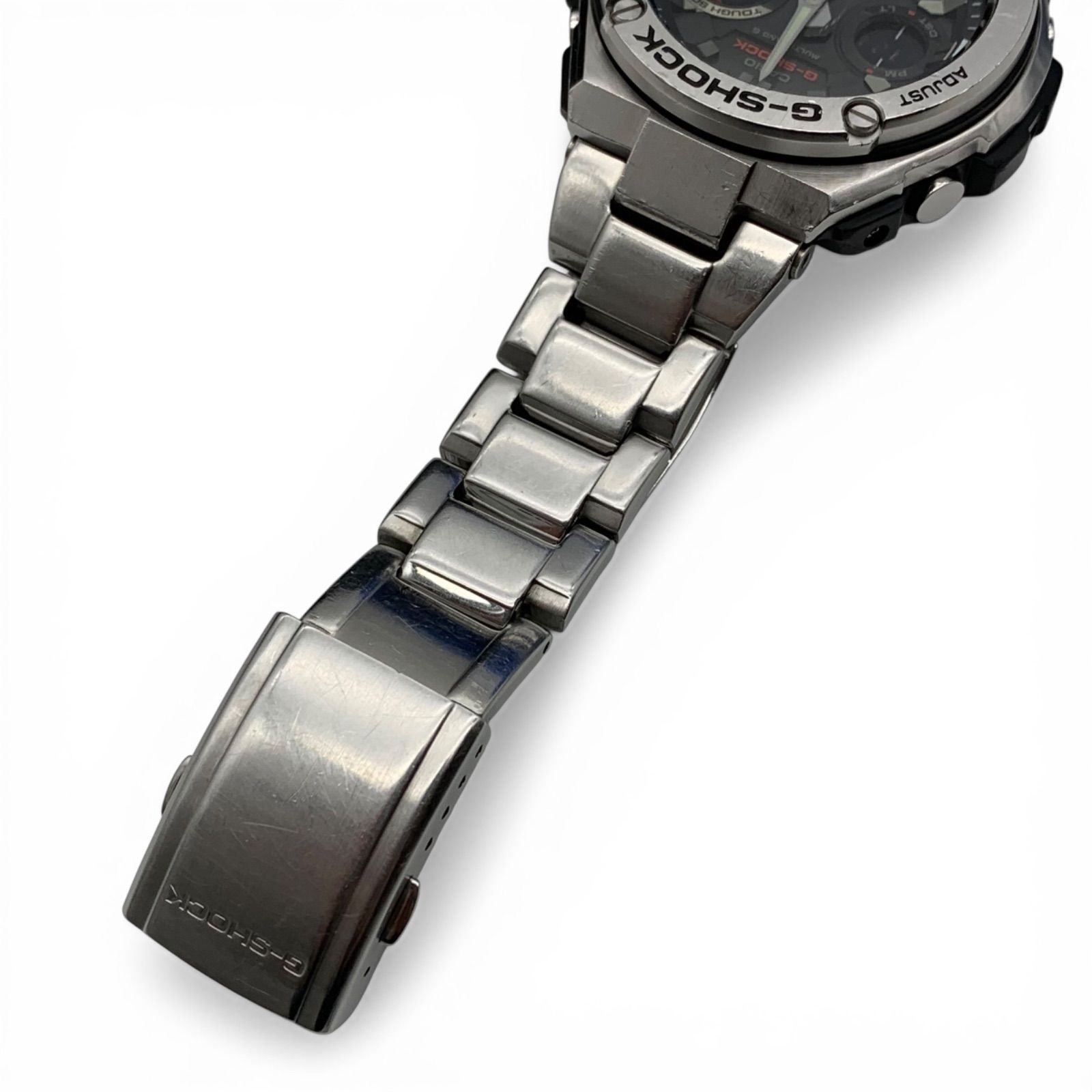正規品 G-SHOCK GST-W110D-1AJF 電波ソーラー ジースチール - メルカリ