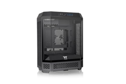 新品 Thermaltake The Tower 600 Black 3面強化ガラスパネル採用 八角柱スタイル ミドルタワー ATX PCケース CA-1Z1-00M1WN-00 CS9102