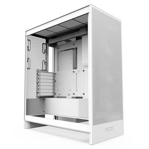 新品 NZXT H7 Flow v2 White 120mmファン 3基搭載 ミドルタワーATXケース CM-H72FW-01 CS9013