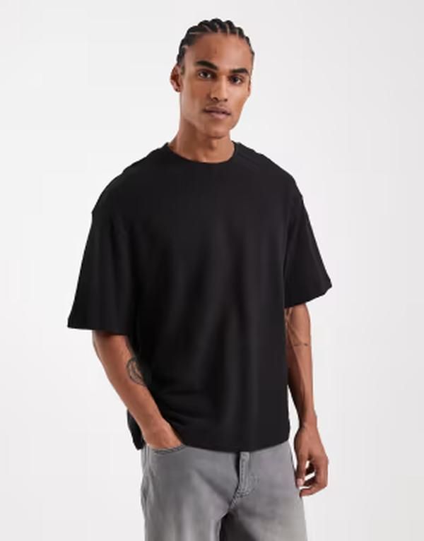 オンリーアンドサンズ メンズ トップス Tシャツ ONLY SONS textured