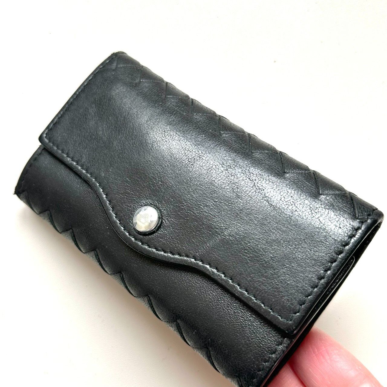 ボッテガヴェネタ BOTTEGA VENETA キーケース イントレチャート