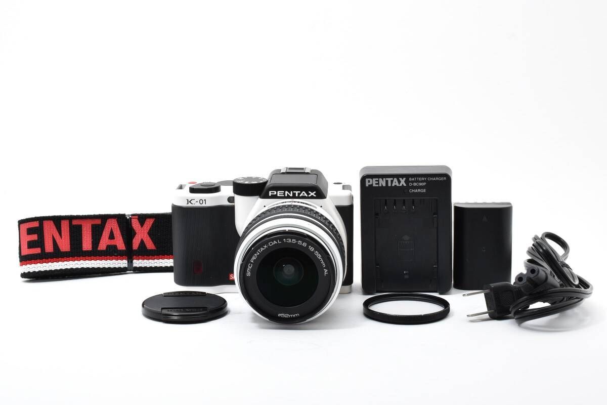 Good Pentax PENTAX K-01 + DA L 18-55mm F3.5-5.6 AL lens set T22 #5296