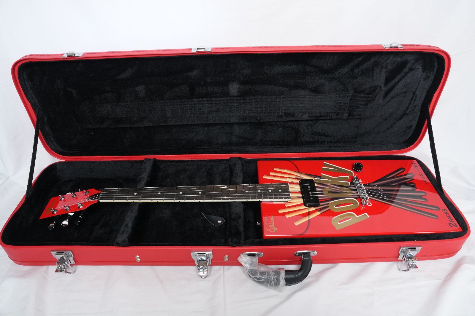 ☆Glico Pocky Guitar ポッキーギター 斉藤和義監修 限定生産品 美品