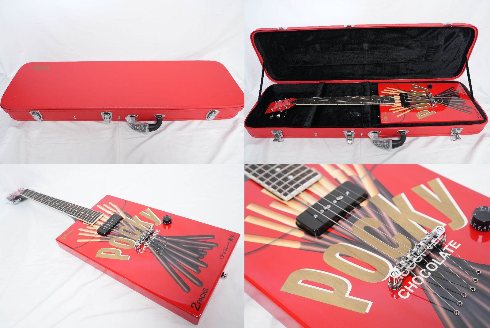 ☆Glico Pocky Guitar ポッキーギター 斉藤和義監修 限定生産品 美品