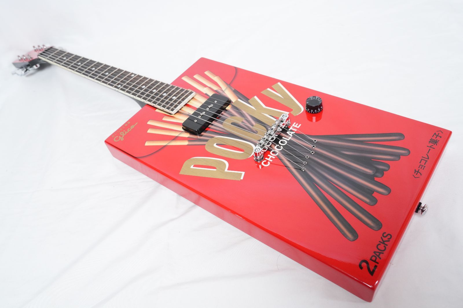 ☆Glico Pocky Guitar ポッキーギター 斉藤和義監修 限定生産品 美品
