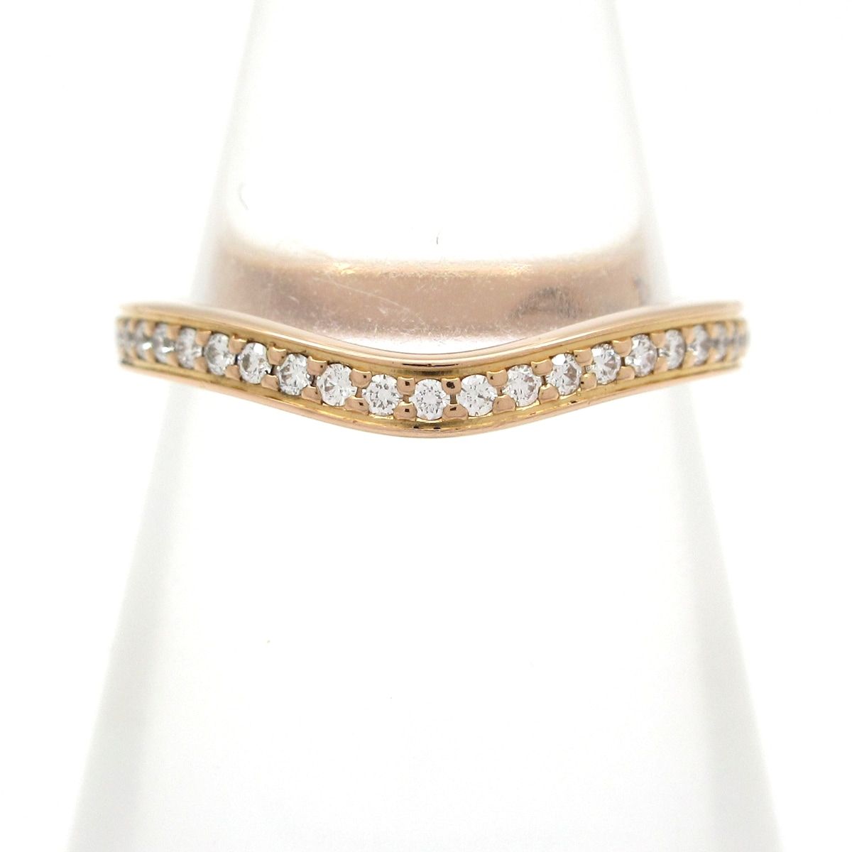 目立った傷や汚れなし カルティエ バレリーナ ダイヤモンド リング 