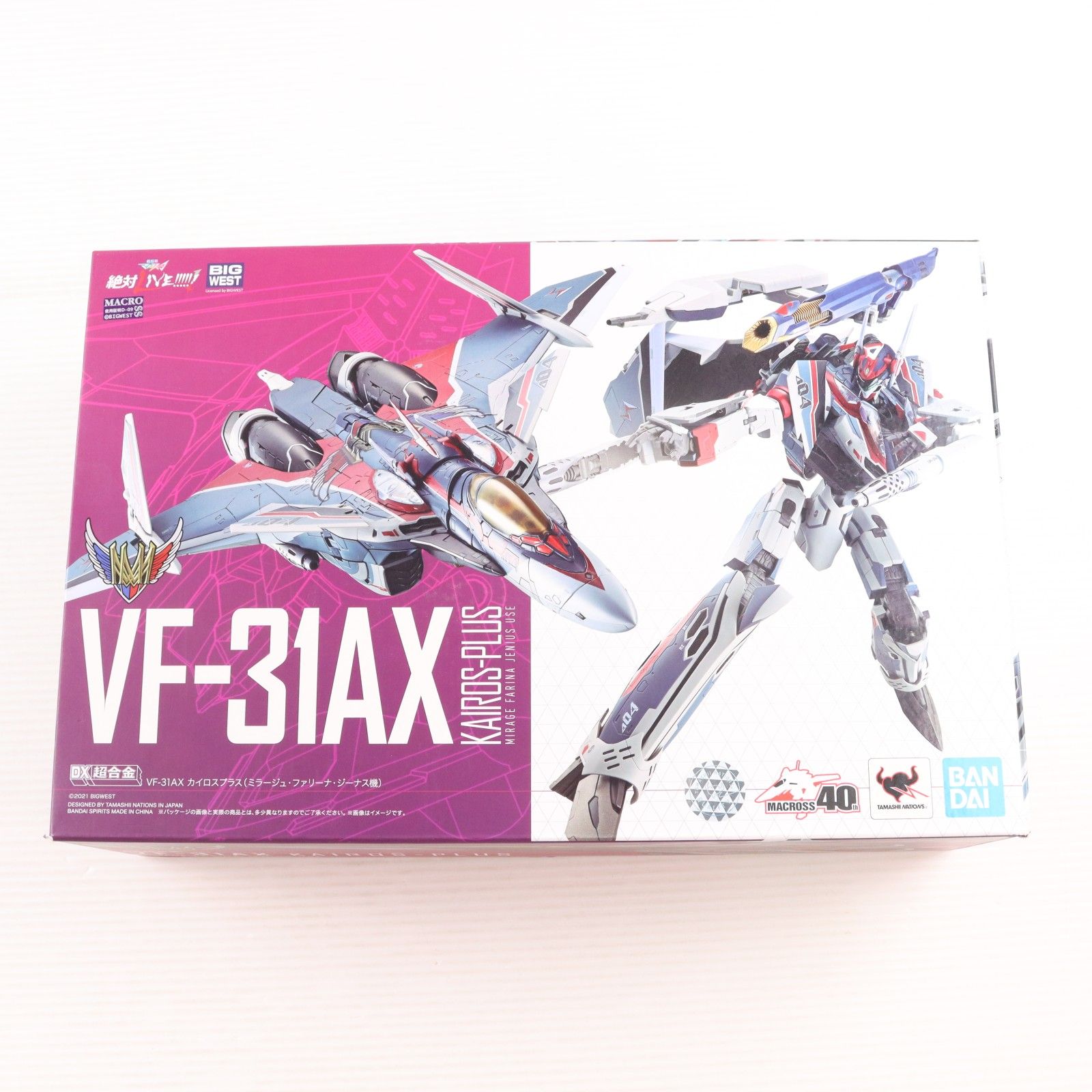 未開封 DX超合金 劇場版 VF-31AX カイロスプラス（ミラージュ 