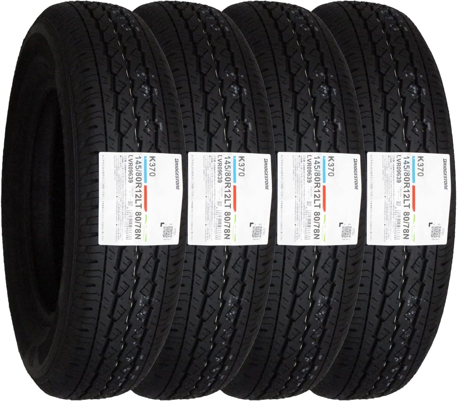 業者様限定価格】②2022年製 K370 145/80R12LT4本セット 送料込み 