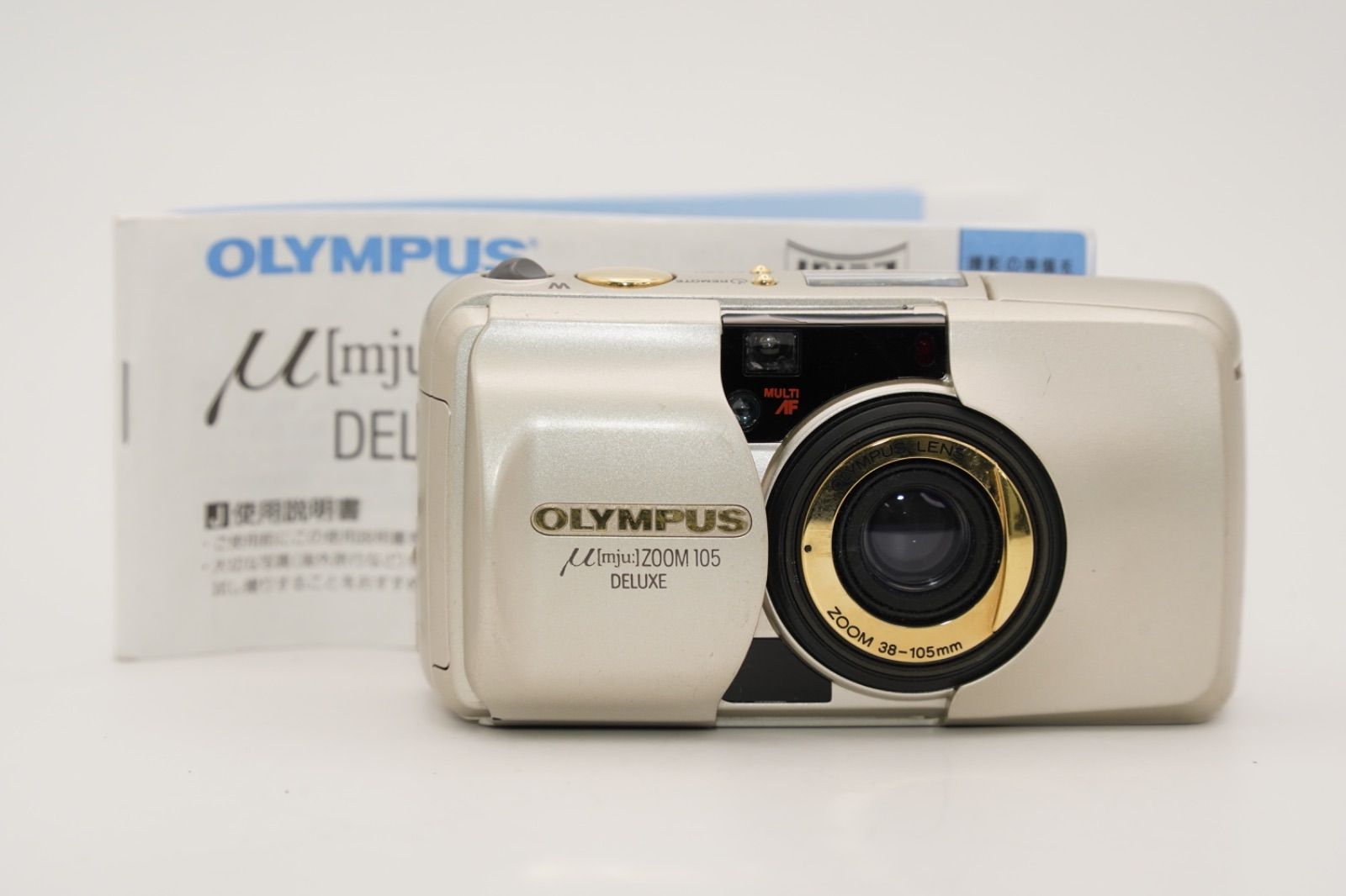 OLYMPUS [mju] ZOOM 105 DELUXE sato#83 - メルカリ