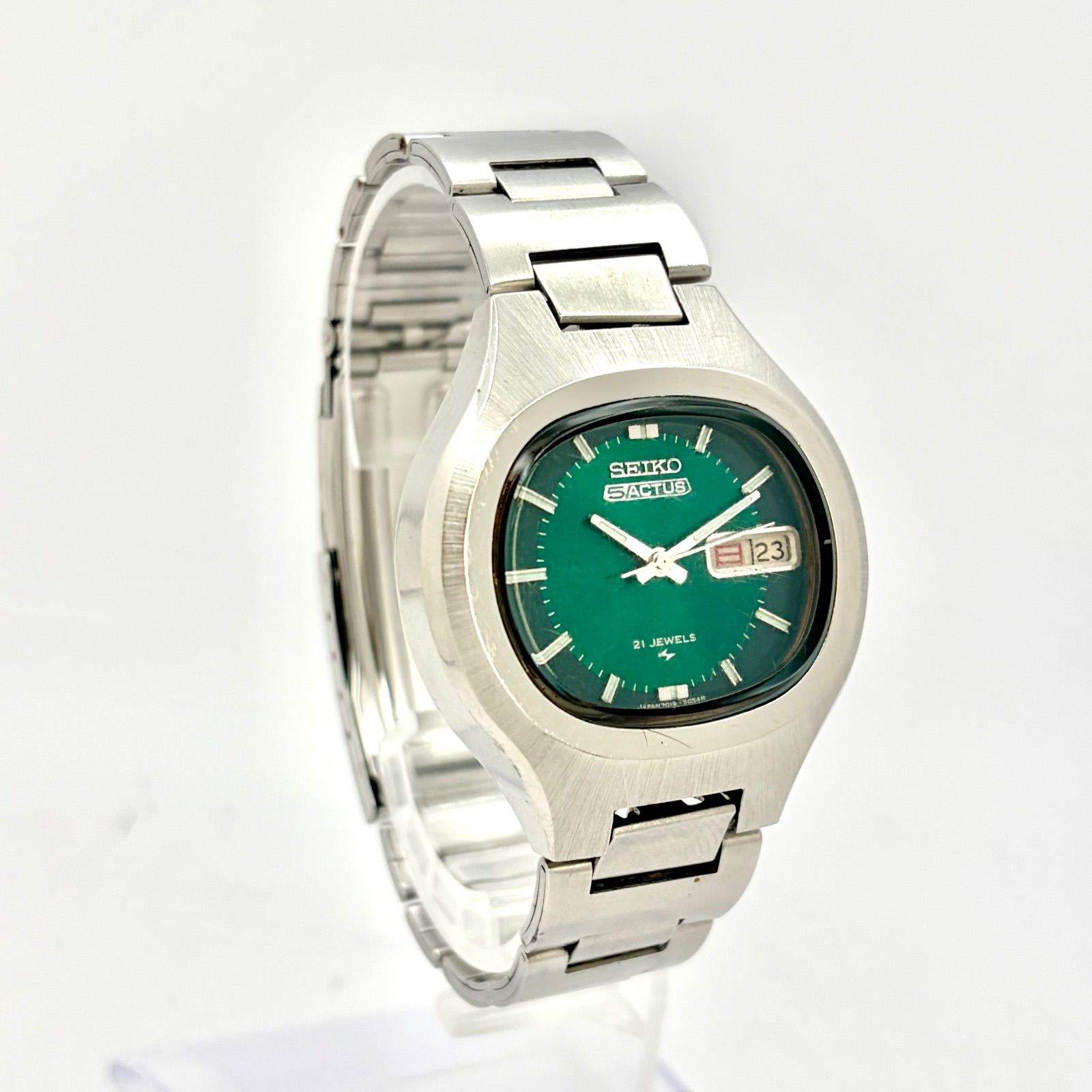稼働】SEIKO5 ACTUS セイコー5 アクタス 機械式 自動巻き メンズ 