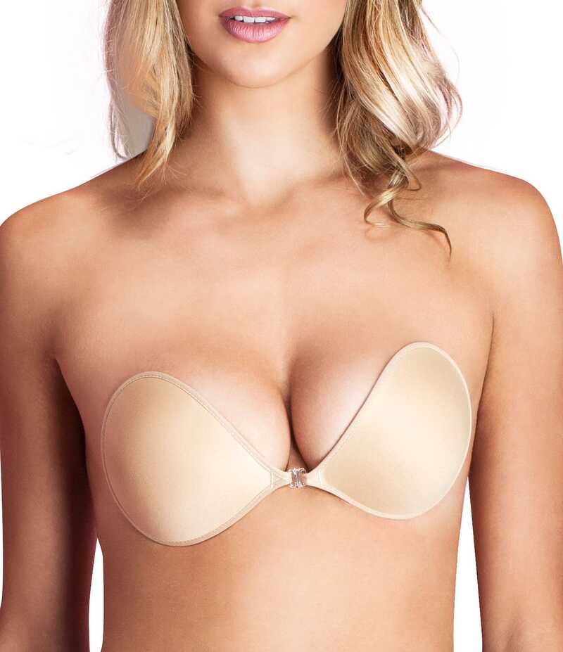 ファッションフォーム レディース アンダーウェア ブラジャー 背中開き ストラップレス Fashion Forms NuBra Ultralite Backless Strapless Bra Nude