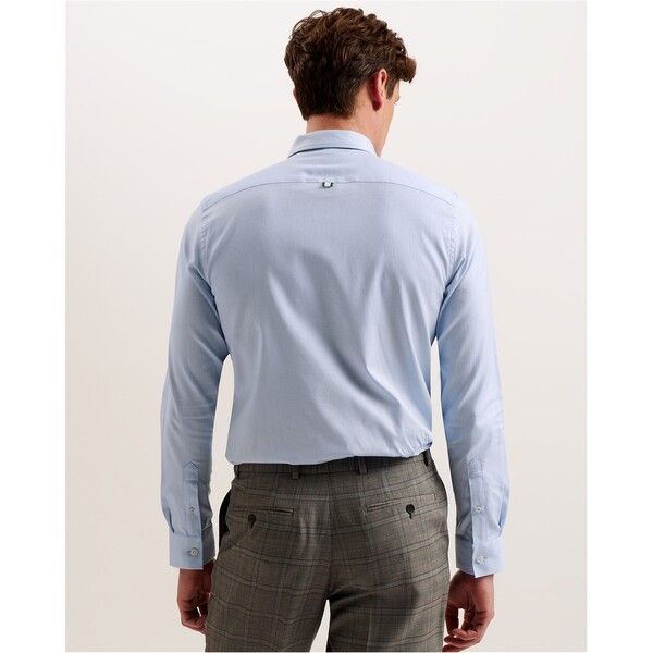 メンズ テッドベーカー メンズ トップス シャツ Ted Baker Ted AllardoLSOxShirt Sn00 Light Blue ブルー