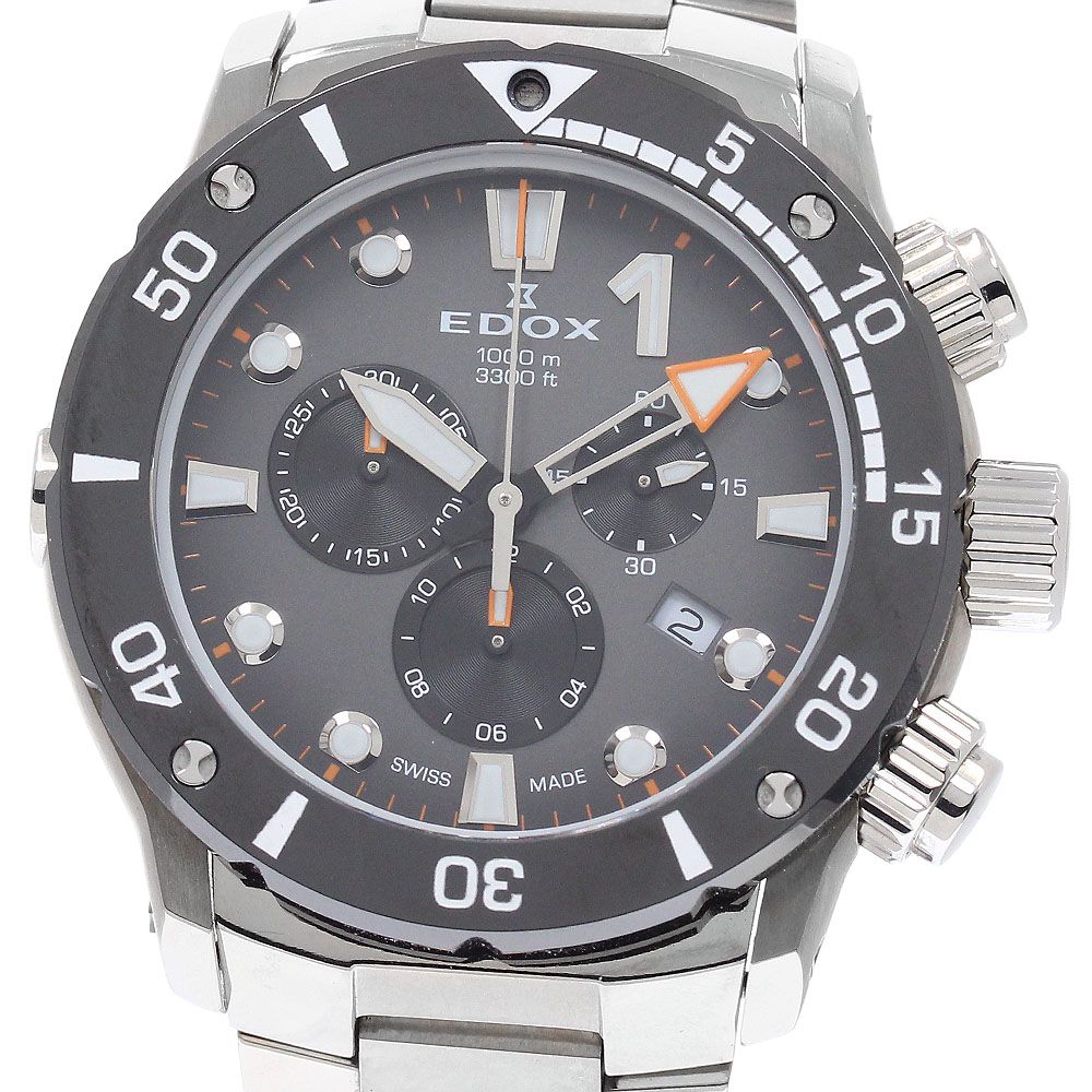 エドックス EDOX 10242 クロノオフショア1 デイト クロノグラフ